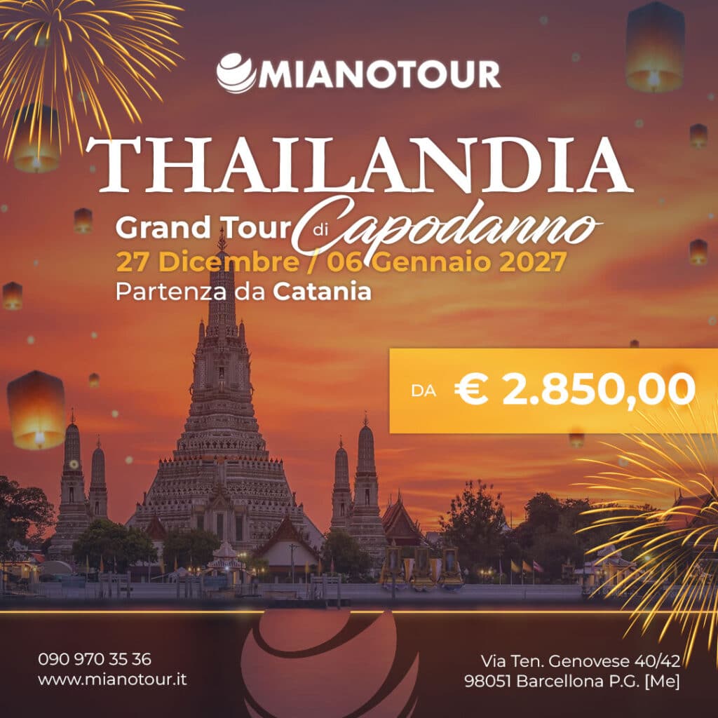 Capodanno in Thailandia: Grand Tour tra templi, tradizioni e meraviglie